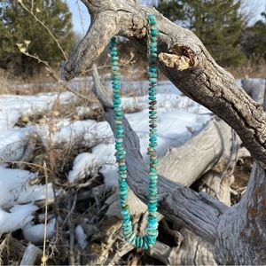 Handmade American turquoise necklace!